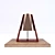 Copper Bend Table Lamp 3D model small image 1