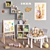 Modular IKEA Furniture Set: Accessories, Decor and Toys 3D model small image 1