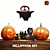 Enchanting Halloween Scene Set 3D model small image 1