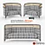 Sleek Targa Lounge Armchair & Sofa 3D model small image 1