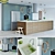 Modern Kitchen Set: IKEA 2017, with Nutid Fridge 3D model small image 1