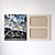Mixed Media Collage Wall Art 3D model small image 2