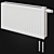 Vogel & Noot Steel Radiator 3D model small image 1