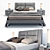 Riviera ALF Italia - Eco-Leather 1800 x 2000 Mattress 3D model small image 2