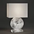 Elegant Pinto Paris Lua Lamp 3D model small image 1