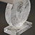 Elegant Pinto Paris Lua Lamp 3D model small image 2