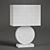 Elegant Pinto Paris Lua Lamp 3D model small image 3