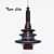 Enchanted Lily Pendant 3D model small image 1