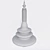 Enchanted Lily Pendant 3D model small image 3