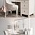 Bryn Storage Desk: Stylish and Functional 3D model small image 3