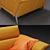 Modern Nicoletti Sofa: Sleek Design & Quality Craftsmanship 3D model small image 2