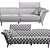 Modern Nicoletti Sofa: Sleek Design & Quality Craftsmanship 3D model small image 3