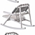 Elegant UNAM 19 Chair by Very Wood 3D model small image 2