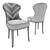 Glamorous Gypsy Rose IPE Cavalli Chair 3D model small image 2