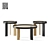 Bruno Coffee Tables: Sleek and Stylish 3D model small image 1