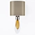 Elegant Flo Wall Sconce by Best&Lloyd 3D model small image 2