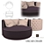 Modern Design OSCAR Chairs 3D model small image 1
