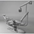 Luxury Dental Chair: A-dec 400 3D model small image 3