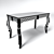 Spanish Writing Desk with Drawer 3D model small image 2