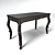 Spanish Writing Desk with Drawer 3D model small image 3