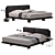 Luxurious Romeo Bedroom Set 3D model small image 1