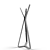 Modern Floor Coat Rack 3D model small image 2