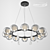 Elegant MAGNO Chandelier: ODEON LIGHT 3982/12 3D model small image 1