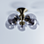 Modern Glass Chandelier: De Markt OLIVIA 6 3D model small image 1