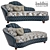 Sophisticated Sipario Sofa Bed 3D model small image 1