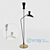 Elegant Realm Dual Function Floor Lamp 3D model small image 1