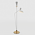 Elegant Realm Dual Function Floor Lamp 3D model small image 3