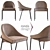 IZOARD Chair: Modern Elegance 3D model small image 1
