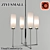 ZIYI Large Flush Mount Ceiling Light 3D model small image 2