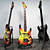 ESP Electric Guitar - Black and Custom Signature Finish 3D model small image 1