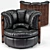 Tropical Oasis Armchair Set 3D model small image 2