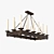 Elegant Cienfuegos Pendant Light 3D model small image 1