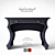 Elegant Writing Desk by Dust 3D model small image 1