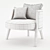 Cocoon Armchair: Timeless Elegance 3D model small image 3