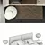 Title: Vintage 1946 Roxanne Bed 3D model small image 3