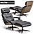Title: Roche Bobois ATHEA Armchair 3D model small image 1