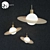 Galiley: Elegant Designer Pendant Light 3D model small image 1