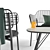 Emy Lyze Outdoor Furniture Set 3D model small image 2