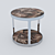 Lillian Stone-Top Coffee Table 3D model small image 1