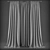 Elegant Drapes and Sheers 3D model small image 2