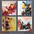 Abstract Acrylic Painting - 11 Artworks by F. Dugourd 3D model small image 1