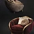 Luxurious Goldcomfort Paradise Armchair 3D model small image 3