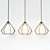 Elegant Harlow Pendant Illumination 3D model small image 2