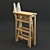 Director Chair: Premium Quality, Detailed Design 3D model small image 3