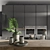 Sleek Blade Kitchen: Modern Elegance 3D model small image 2