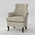 Modern Genesis Armchair 3D model small image 1